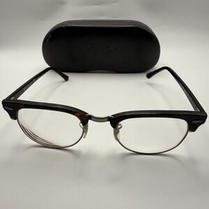 Ray-Ban RB5154 2012 Eyeglasses Clubmaster Havana Frames Only & Case 49-21-140